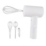 Mixer de Mao Batedor Alta Velocidade Fuet Misturador Portatil USB Sem Fio Potente Confeitaria Bolo - 1