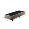 Cama Box Solteiro Umaflex Colchão 188x88x24cm Molas Ensacadas Sevilha Umaflex - 6