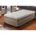 Ver imagem 1 de Cama Box Solteiro Umaflex Colchão 188x88x24cm Molas Ensacadas Sevilha Umaflex