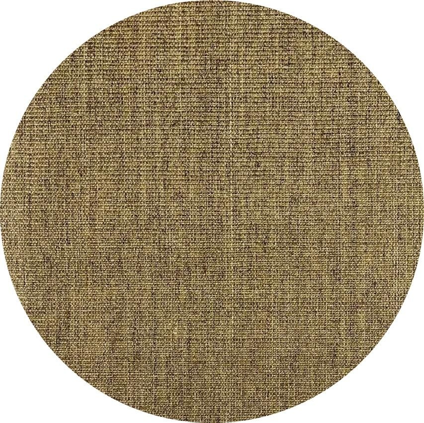 Tapete Sisal Natural para Sala 150 Cm Redondo C50 Cor Caramelo