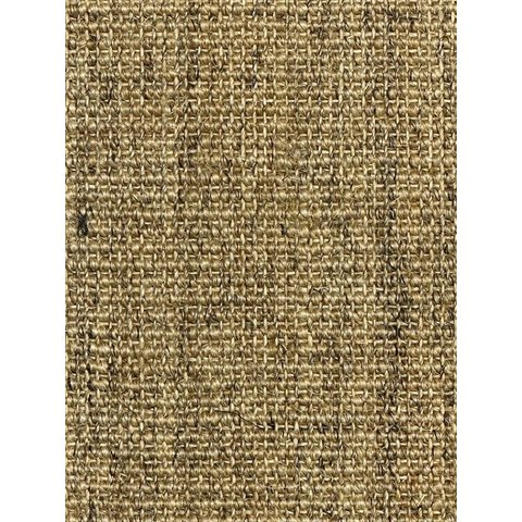 Tapete Sisal Natural para Sala 150 Cm Redondo C50 Cor Caramelo Preto