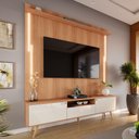 Ver imagem 2 de Rack com Painel Sevilla Led para Tv até 70 Polegadas 183cm