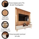 Ver imagem 4 de Rack com Painel Sevilla Led para Tv até 70 Polegadas 183cm