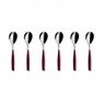 Colher para Café 15cm Inox 6 Peças Vinho Glamour Bugatti - 1