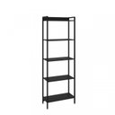 Ver mais imagens de Kit 2 Estantes para Livros Altas Industrial Aço 5 Prateleiras 187CMX60CM Active Yescasa Preto/Ônix