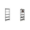 Ver mais imagens de Kit 2 Estantes para Livros Altas Industrial Aço 5 Prateleiras 187cmx80cm Active Yescasa