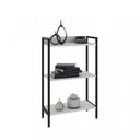 Ver imagem 7 de Kit 3 Estantes para Livros Industrial 3 Prateleiras 180CMX104CM Active Yescasa