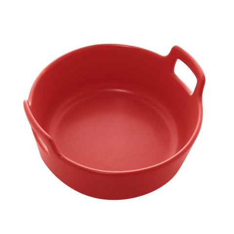 Mini Travessa Porcelana Nórdica Vermelho Matt 28677 - Bon Gourmet