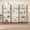 Ver imagem 1 de Kit 3 Estantes para Livros Industrial Aço 5 Prateleiras 187cmx240cm Active Yescasa