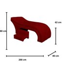 Ver imagem 3 de Maca Estofada Estética Botonê 80 Cm Sobrancelha Cilios