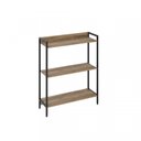 Ver imagem 6 de Kit 3 Estantes para Livros Industrial 3 Prateleiras 104CMX240CM Active Yescasa