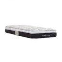 Ver imagem 1 de Colchão Solteiro Molas Superlastic Marselha 25x 188x 88 cm Branco/Preto Herval