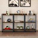 Ver imagem 1 de Kit 3 Estantes para Livros Industrial 3 Prateleiras 180CMX104CM Active Yescasa