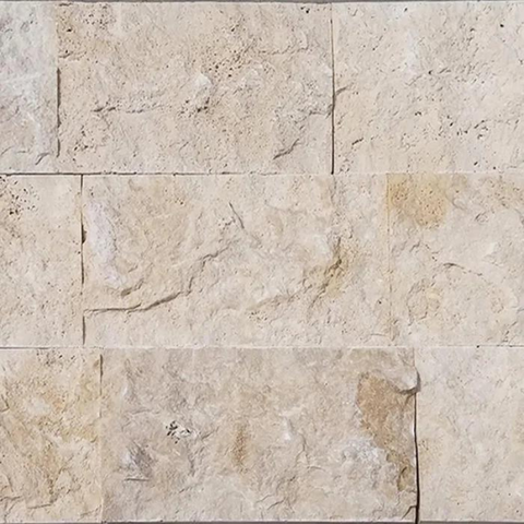 Pedra Natural Travertino Free Length 20X2,5 - 1m²