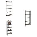 Ver mais imagens de Kit 3 Estantes para Livros Industrial Aço 5 Prateleiras 187cmx240cm Active Yescasa