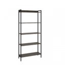 Ver imagem 7 de Kit 3 Estantes para Livros Industrial Aço 5 Prateleiras 187CMX240CM Active Yescasa Marrom/Carvalho Dark