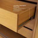 Ver imagem 7 de Guarda-Roupa Casal 3 Portas de Correr Samambaia CabeCasa MadeiraOriginals Carvalho
