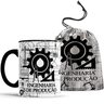 Caneca Engenharia Produção com Saquinho - 1