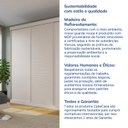 Ver mais imagens de Guarda-roupa Casal 3 Portas de Correr Samambaia CabeCasa MadeiraOriginals