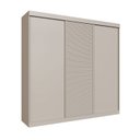 Ver imagem 3 de Guarda-Roupa Casal 3 Portas de Correr Samambaia CabeCasa MadeiraOriginals Off White