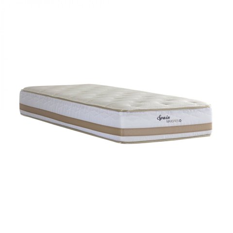 Colchão Solteiro Meca Spain Maxspring One S.Pillow 27x 188x 88 cm Bege/Branco Herval
