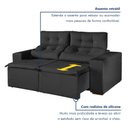 Ver imagem 3 de Sofá Retrátil e Reclinável 2 Lugares 194cm Libra