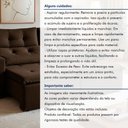 Ver imagem 6 de Sofá Retrátil e Reclinável 3 Lugares Suede Libra 194cm Marrom
