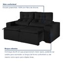 Ver imagem 5 de Sofá Retrátil e Reclinável 2 Lugares 194cm Libra