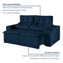 Ver imagem 4 de Sofá Retrátil e Reclinável 2 Lugares 194cm Libra