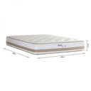 Ver imagem 4 de Colchão Casal Meca Spain Maxspring One S.Pillow 27x 188x 138 cm Bege/Branco Herval