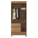 Ver imagem 4 de Guarda Roupa Wind 3 Portas 2 Gavetas Demobile:amendola Touch