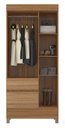 Ver imagem 4 de Guarda Roupa Wind 3 Portas 2 Gavetas Demobile:amendola Touch