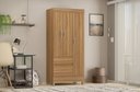 Ver imagem 3 de Guarda Roupa Wind 3 Portas 2 Gavetas Demobile:amendola Touch