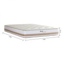 Ver imagem 4 de Colchão Queen Meca Spain Maxspring One S.Pillow 27x 198x 158 cm Bege/Branco Herval