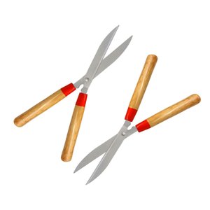 2 Tesouras para Grama 12" Fertak Jardim Quintal Paisagismo 30cm Manutenção Áreas Verdes