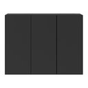 Ver imagem 5 de Armário Lavanderia Suspenso com 3 Portas Multimóveis MP5032 Preto