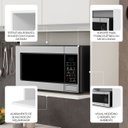 Ver imagem 3 de Suporte Microondas e Forno Elétrico Aéreo 60cm Itália Branco - Lumil