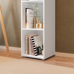 Estante para Livros Modular 4 Nichos 141cmx30cm Marselha - 5