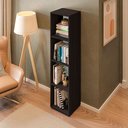 Ver imagem 5 de Estante para Livros Modular 4 Nichos 139cmx30cm Marselha