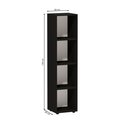 Ver imagem 3 de Estante para Livros Modular 4 Nichos 139cmx30cm Marselha