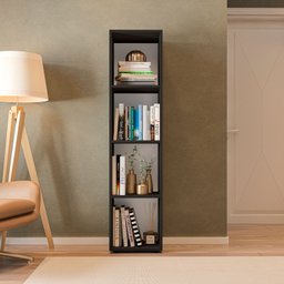Estante para Livros Modular 4 Nichos 141cmx30cm Marselha - 5
