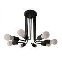 Ver imagem 3 de Luminária Plafon Bivolt  Aramado 8 Braços 36,5x44cm Sputnik Woods