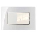 Ver imagem 1 de Interruptor Intermediário Embutir Painel Móvel Mdf Madeira Branco Sleek Margirius