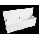 Ver imagem 4 de Baú Banco Luca Porta Itens Branco