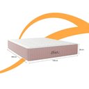 Ver imagem 3 de Colchão Casal Queen Rosé Molas Ensacadas 158x198x28cm