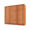 Ver imagem 2 de Guarda Roupa Casal Connor Mdf 3pts de Correr Moderna Mobília Naturalle