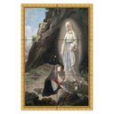 Ver imagem 1 de Quadro Nossa Senhora de Lourdes na Gruta 60x40 em Azulejos