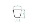 Ver imagem 2 de Vaso Planta 30x30 Moderno Trapézio Polietileno - ROSA 022
