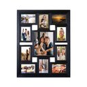 Ver imagem 1 de Painel P/ 11 Fotos, 1 20x25 e 10 10x15 Mural,quadro.(preto)