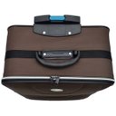 Ver imagem 4 de Mala Grande 23kg Anac Rodinhas Resistente Village Rígida Viagem - Marrom